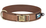 Load image into Gallery viewer, Personalised Dog Collar with Engraved Name Buckle – Heritage Collection