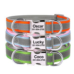 Load image into Gallery viewer, Personalised Dog Collar with Laser Engraved Buckle - The Reflective Collection