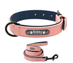 Load image into Gallery viewer, Personalised Dog Collar with Engraved ID Tag - The Original Collection