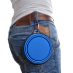 Load image into Gallery viewer, Woofsters Collapsible Pet Travel Bowl 350ml/1000ml