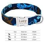 Load image into Gallery viewer, Personalised Dog Collar with Laser Engraved Buckle - The Classic Collection