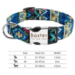 Load image into Gallery viewer, Personalised Dog Collar with Laser Engraved Buckle - The Jazz Collection