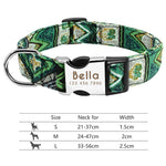 Load image into Gallery viewer, Personalised Dog Collar with Laser Engraved Buckle - The Jazz Collection