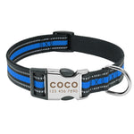 Load image into Gallery viewer, Personalised Dog Collar with Laser Engraved Buckle - The Reflective Collection