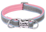 Load image into Gallery viewer, Personalised Dog Collar with Laser Engraved Buckle - The Reflective Collection
