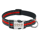 Load image into Gallery viewer, Personalised Dog Collar with Laser Engraved Buckle - The Reflective Collection
