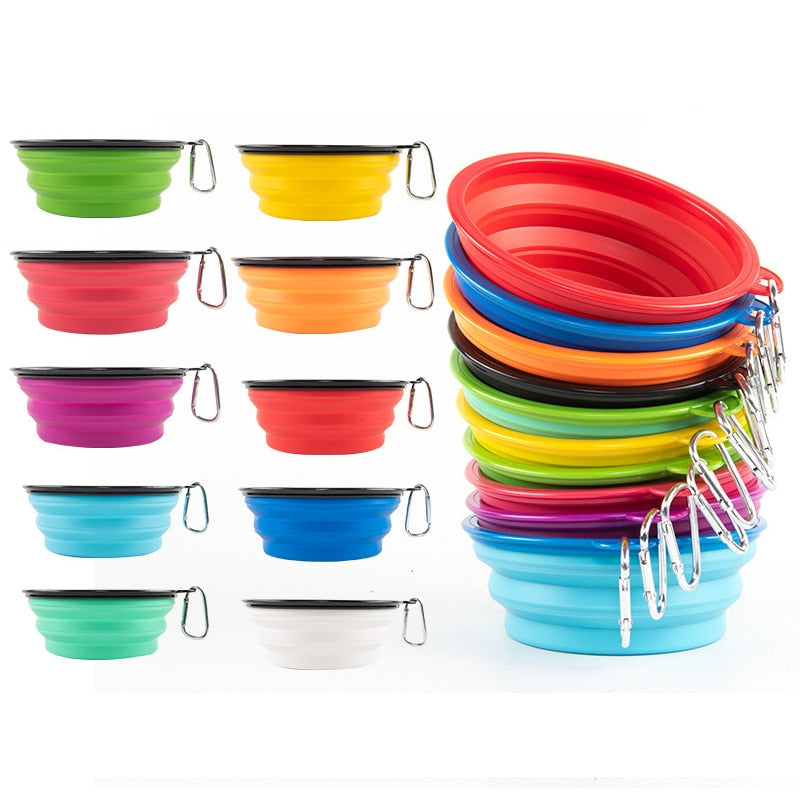 Woofsters Collapsible Pet Travel Bowl 350ml/1000ml